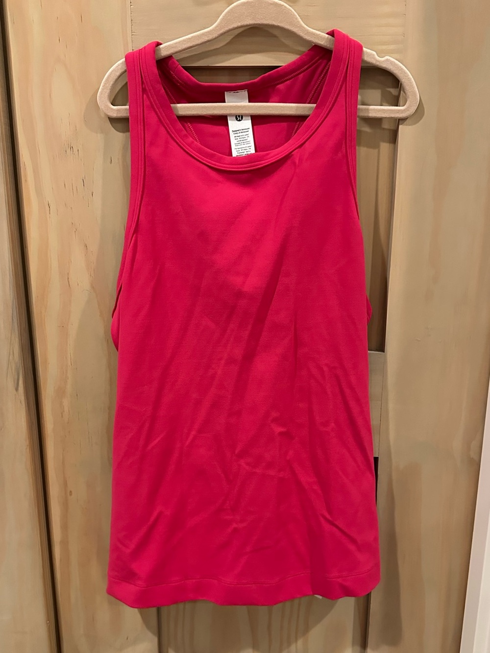 lululemon athletica Bright Pink Racerback Tank
